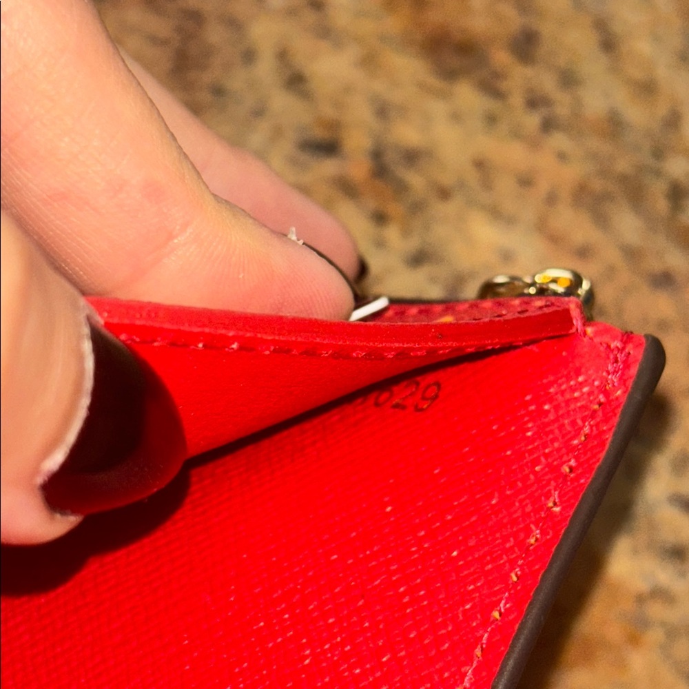Louis Vuitton Portefeuille Wallet Victorine Damier red Ballerine - Picture 8 of 8